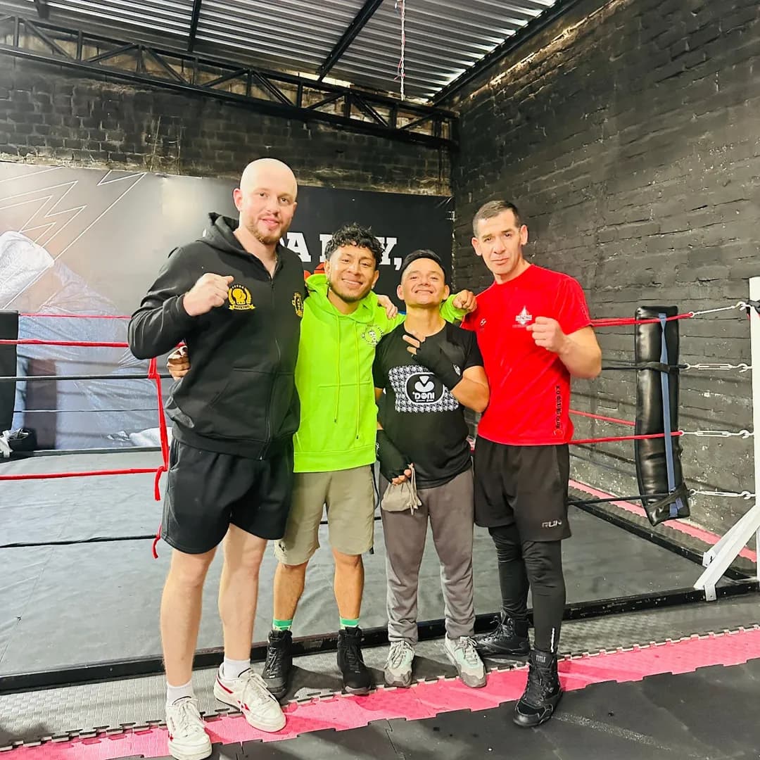 KO Boxing Club ring